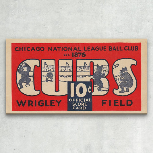 1929 Vintage Baseball Minimal Wall Art ST051